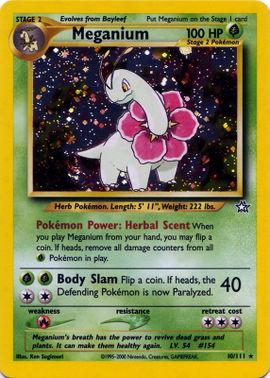 Meganium (10) (10) 010  - Unlimited Holofoil - Holo Rare