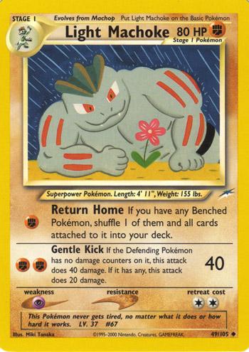 Light Machoke 049  - Unlimited - Uncommon