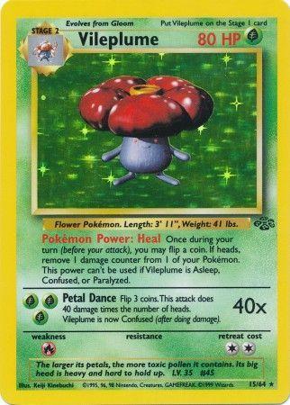 Vileplume (15) (15) 015  - Unlimited Holofoil - Holo Rare