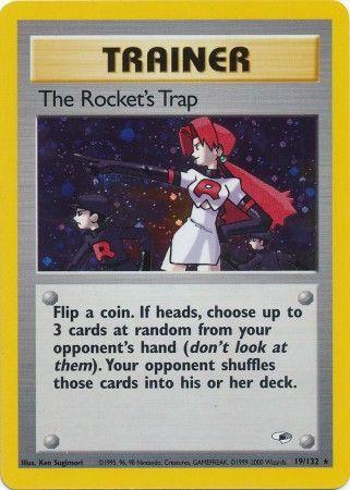 The Rocket's Trap 019  - Unlimited Holofoil - Holo Rare