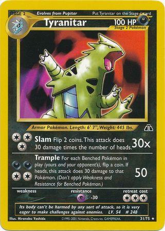 Tyranitar (31) (31) 031  - Unlimited - Rare