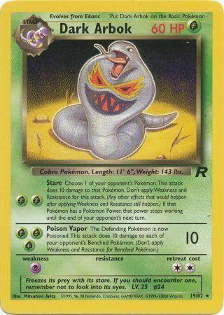 Dark Arbok (19) (19) 019  - Unlimited - Rare