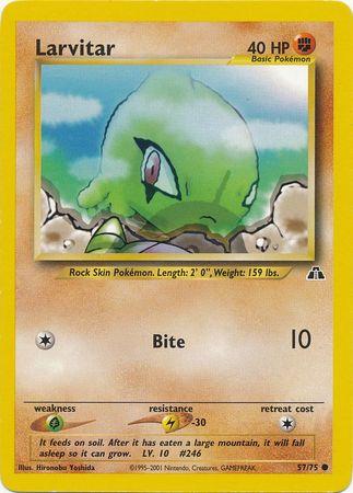 Larvitar 057  - Unlimited - Common