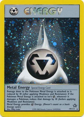 Metal Energy 019  - Unlimited Holofoil - Holo Rare