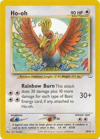 Ho-oh (18/64) [Néo Révélation Illimitée] 