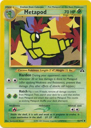 Metapod 042  - Unlimited - Uncommon