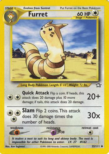 Furret 035  - Unlimited - Uncommon