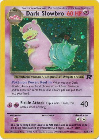 Dark Slowbro (12) (12) 012  - Unlimited Holofoil - Holo Rare