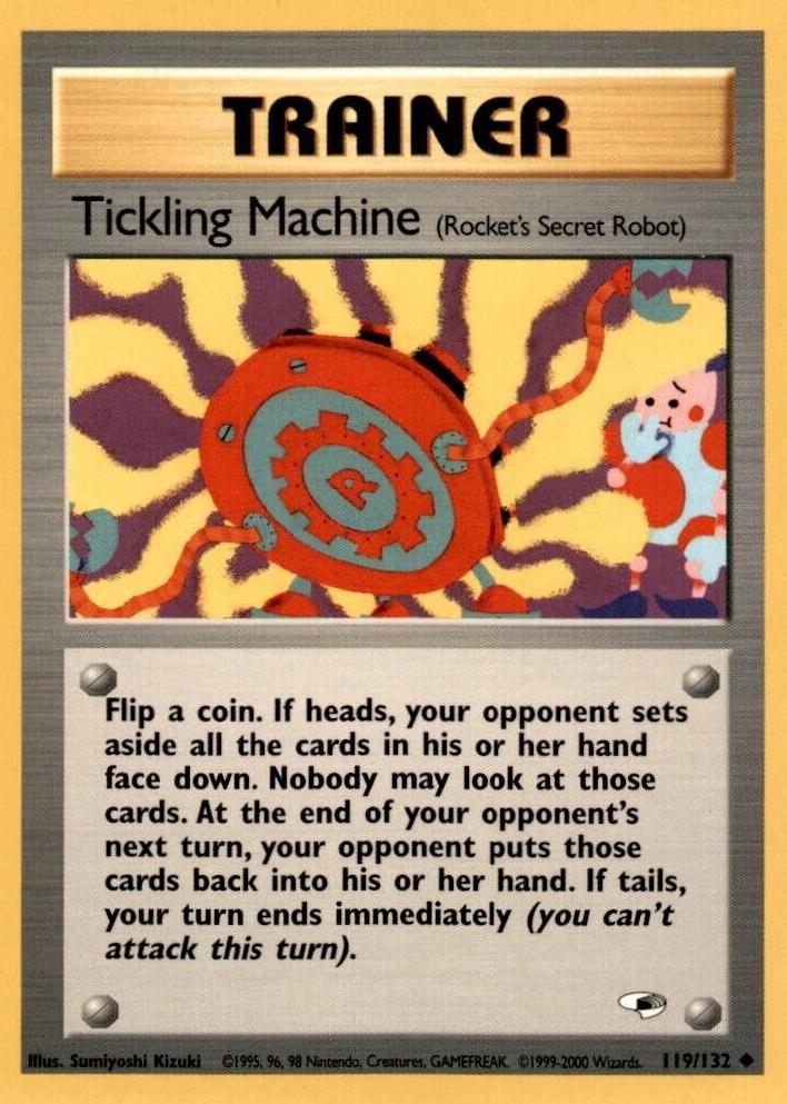 Machine à chatouiller (119/132) [Gym Heroes Unlimited] 