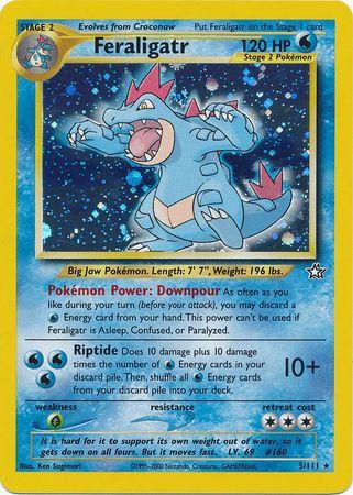 Feraligatr (5)/111  - Unlimited Holofoil - Holo Rare