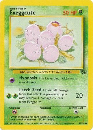 Exeggcute 052  - Unlimited - Common