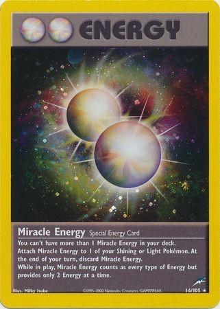 Miracle Energy  - Unlimited Holofoil - Holo Rare