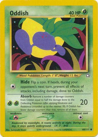 Oddish 068  - Unlimited - Common