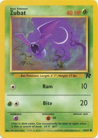 Zubat (70/82) [Team Rocket Illimité] 