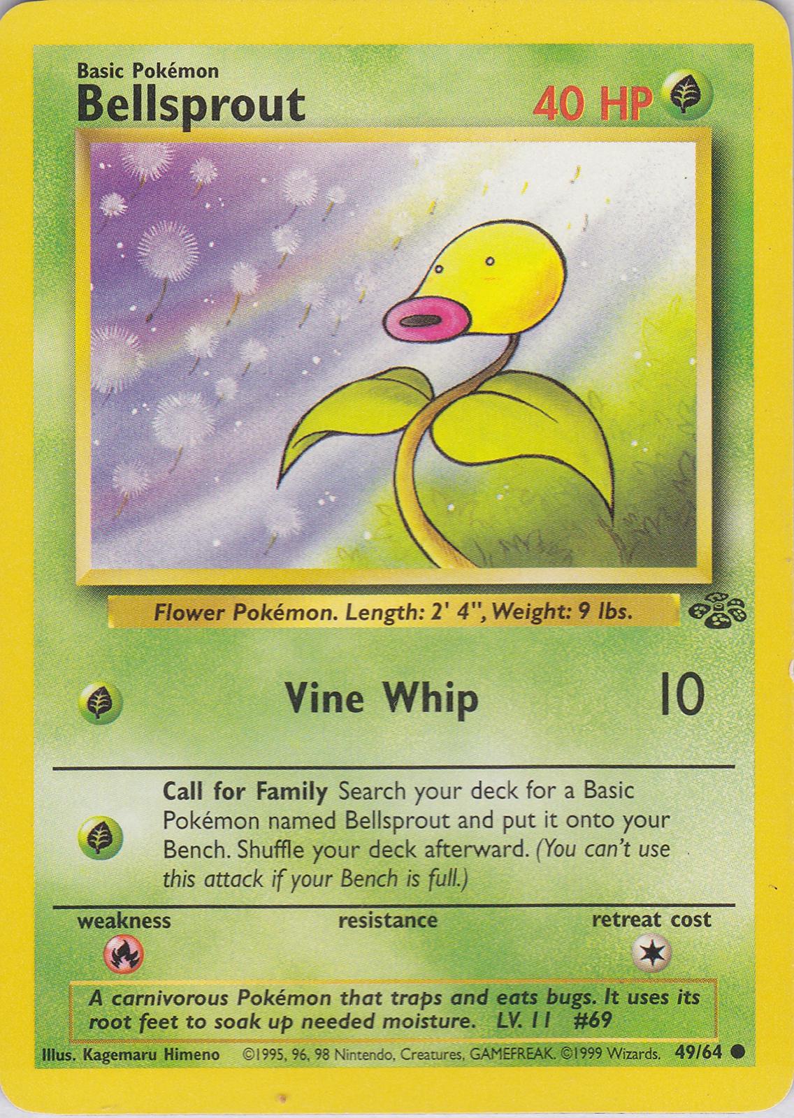 Bellsprout (49/64) [Jungle Illimité] 