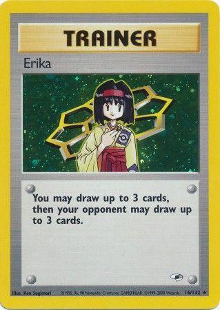 Erika (16) (16) 016  - Unlimited Holofoil - Holo Rare