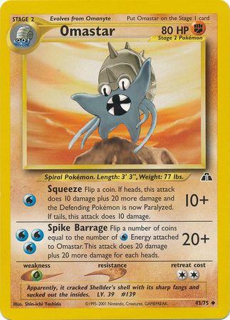 Omastar (43/75) [Néo Découverte Illimité] 