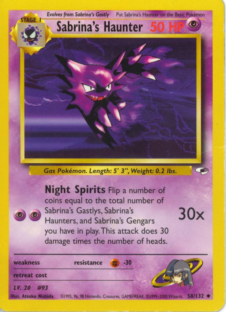 Sabrina's Haunter 058  - Unlimited - Uncommon