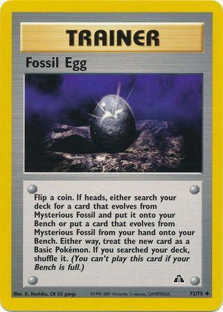 Fossil Egg 072  - Unlimited - Uncommon