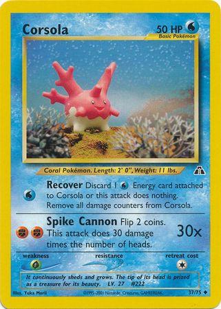 Corsola 037  - Unlimited - Uncommon