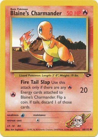 Blaine's Charmander 060  - Unlimited - Common