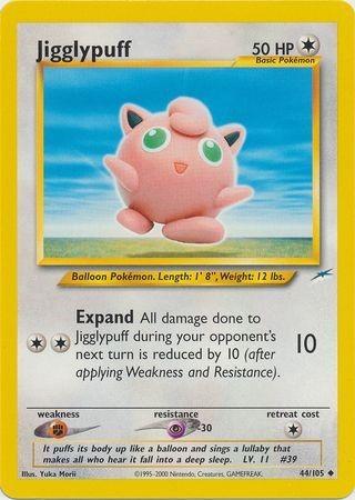 Jigglypuff (44/105) [Neo Destiny Unlimited] 