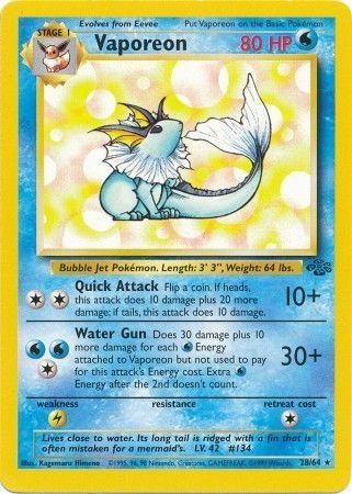 Vaporeon (28) (28) 028  - Unlimited - Rare