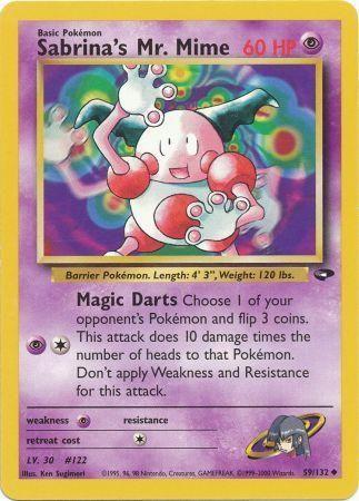 Sabrina's Mr. Mime 059  - Unlimited - Uncommon