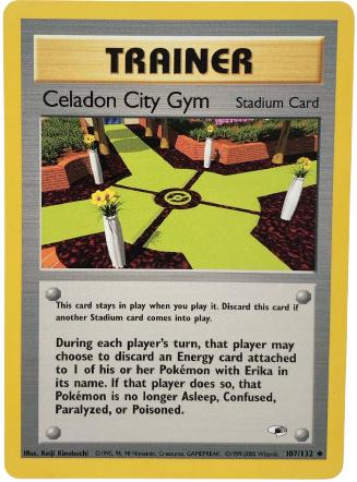 Celadon City Gym 107  - Unlimited - Uncommon