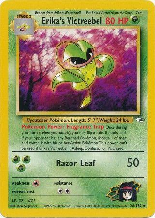 Erika's Victreebel 026  - Unlimited - Rare