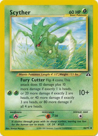 Scyther 046  - Unlimited - Uncommon