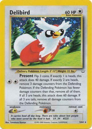 Delibird 005/64  - Unlimited Holofoil - Holo Rare