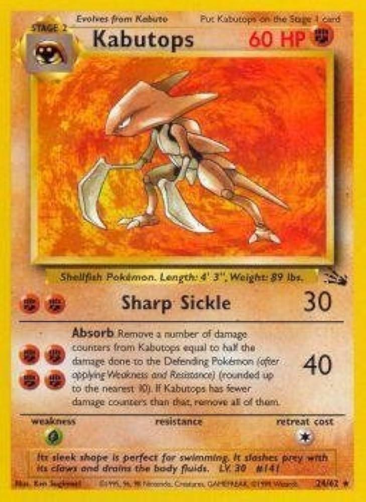 Kabutops (24/62) [Fossile illimité] 