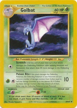 Golbat 029  - Unlimited - Uncommon