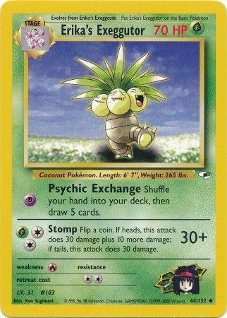 Exeggutor d'Erika (44/132) [Gym Heroes Unlimited] 
