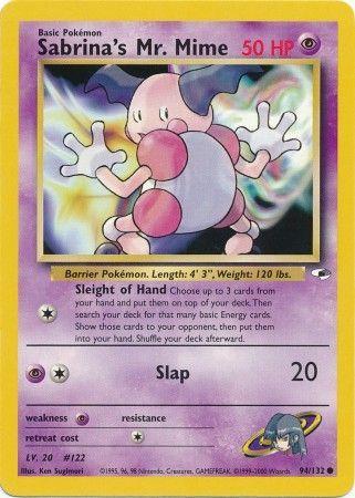 Sabrina's Mr. Mime 094  - Unlimited - Common