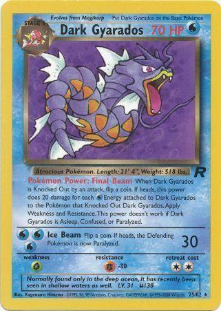 Dark Gyarados (25) (25) 025  - Unlimited - Rare
