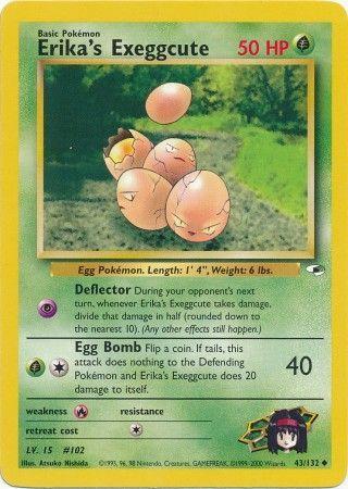 Exeggcute d'Erika (43/132) [Gym Heroes Unlimited] 