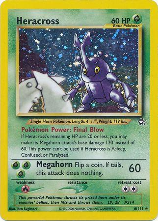 Heracross 006  - Unlimited Holofoil - Holo Rare
