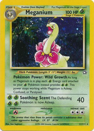 Meganium (11)/111  - Unlimited Holofoil - Holo Rare
