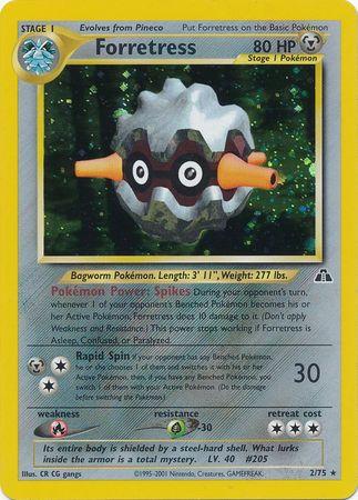Forretress (2)  - Unlimited Holofoil - Holo Rare