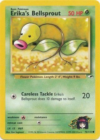 Erika's Bellsprout (76) (76) 076  - Unlimited - Common