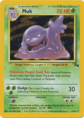 Muk (13) (13) 013  - Unlimited Holofoil - Holo Rare