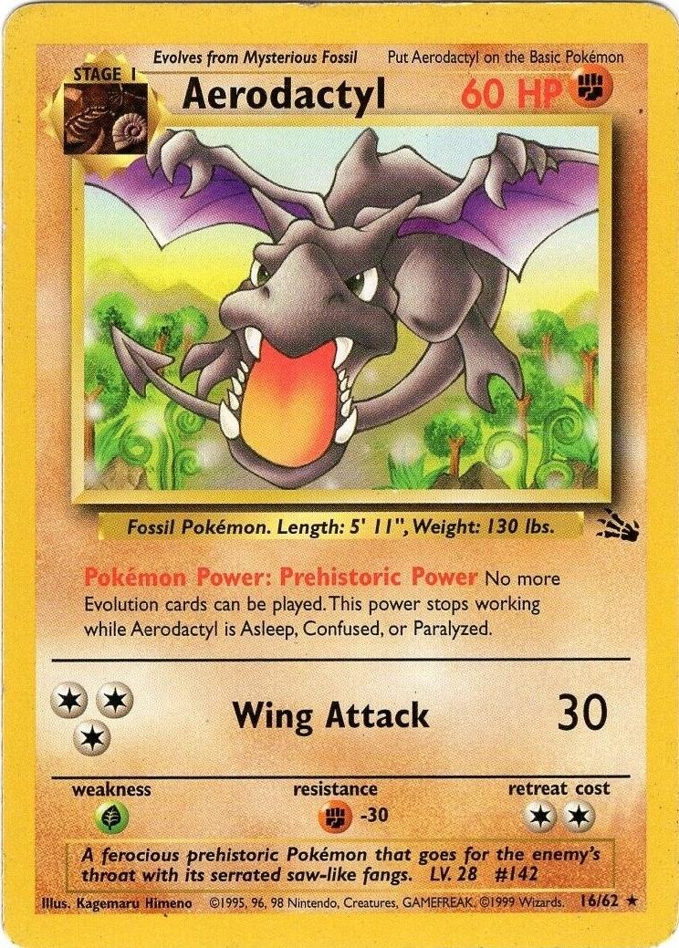 Aerodactyl (16) (16) 016  - Unlimited - Rare