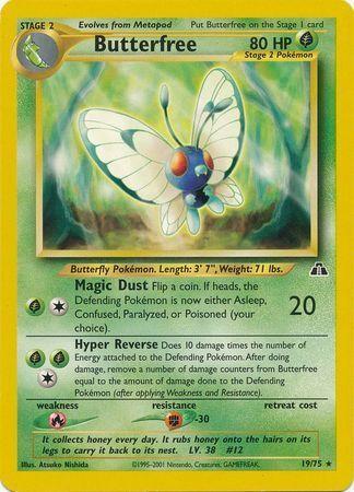 Butterfree 019  - Unlimited - Rare