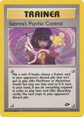 Sabrina's Psychic Control 121  - Unlimited - Uncommon