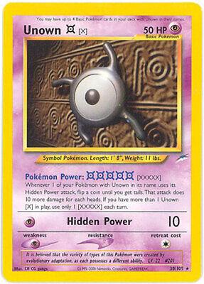 Unown [X]  - Unlimited - Rare