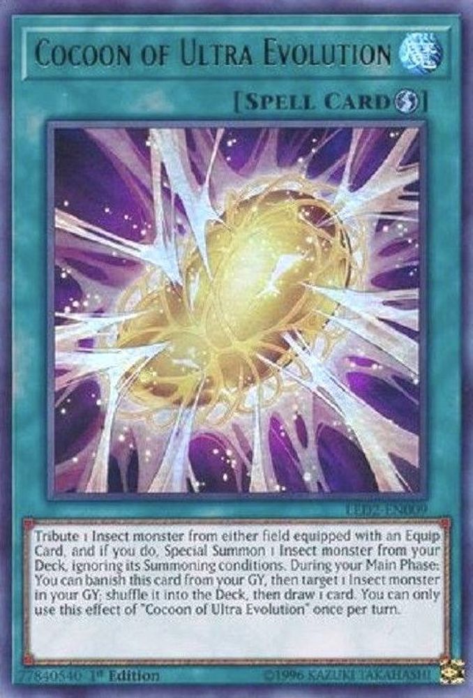 Cocoon of Ultra Evolution (LED2-EN009) - Ultra Rare
