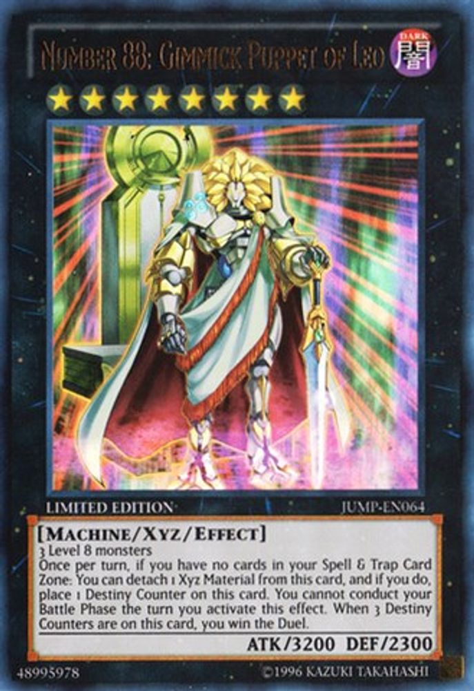 Numéro 88 : Marionnette Gimmick de Leo [JUMP-EN064] Ultra Rare 