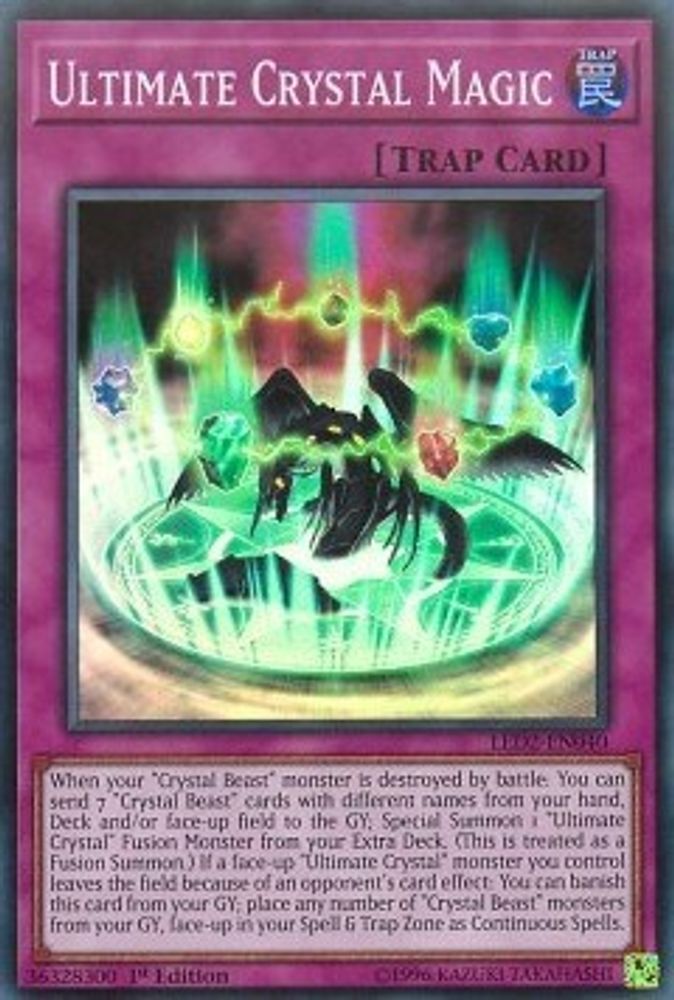 Ultimate Crystal Magic (LED2-EN040) - Super Rare